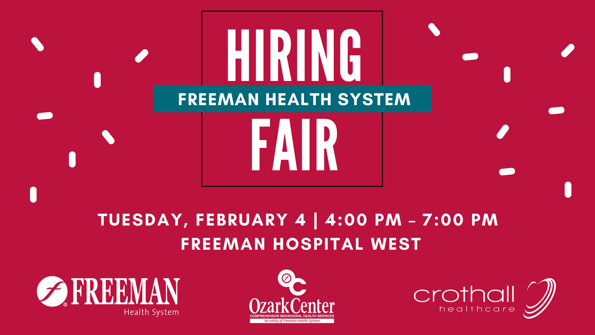 Hiring Fair Jan 2020
