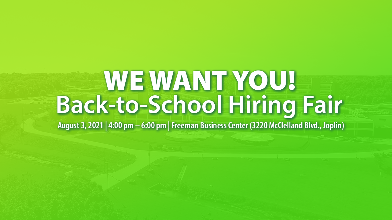 Freeman Hiring Fair back to school 2021