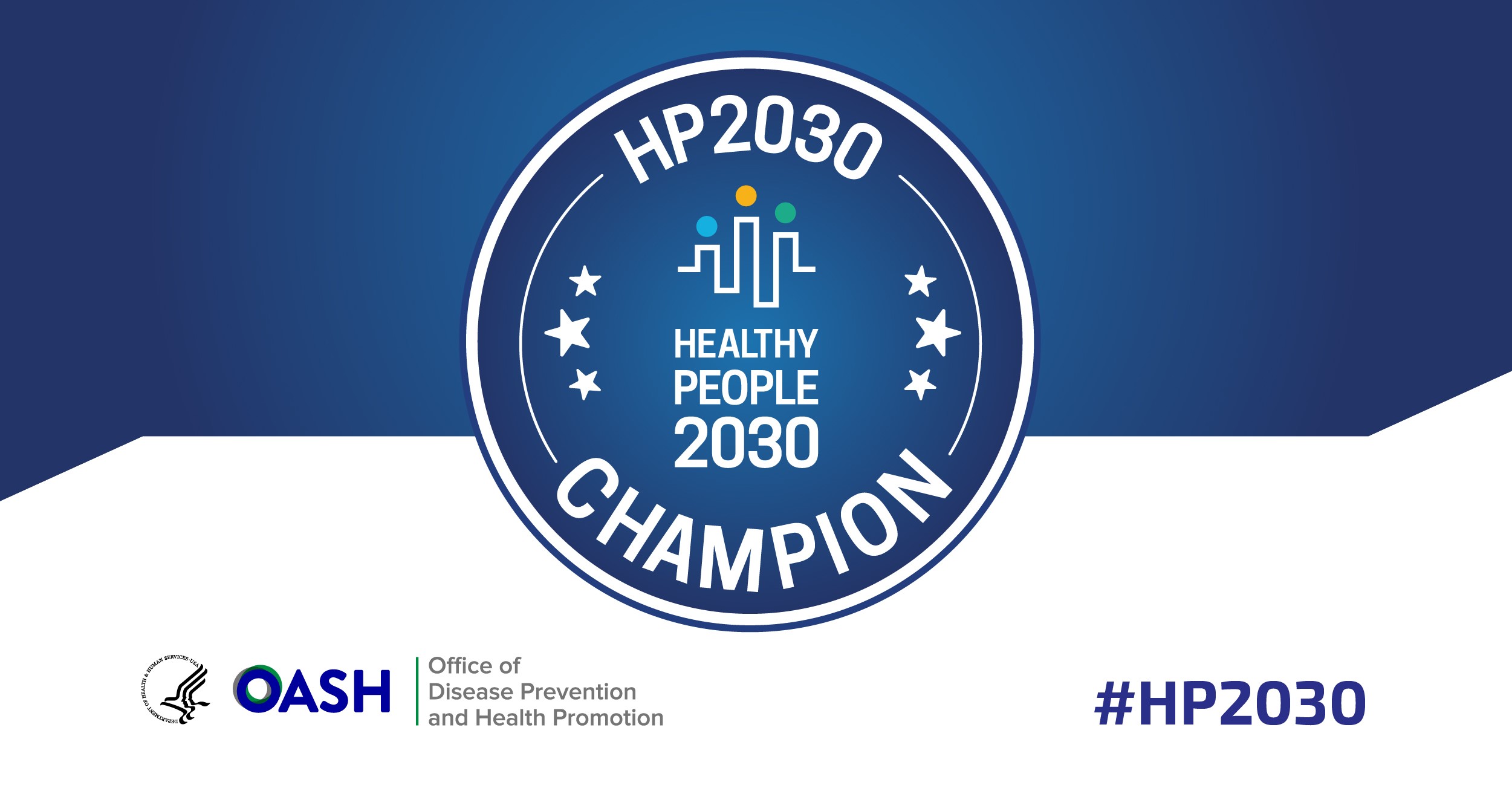 Healthy People 2030 Badge graphic