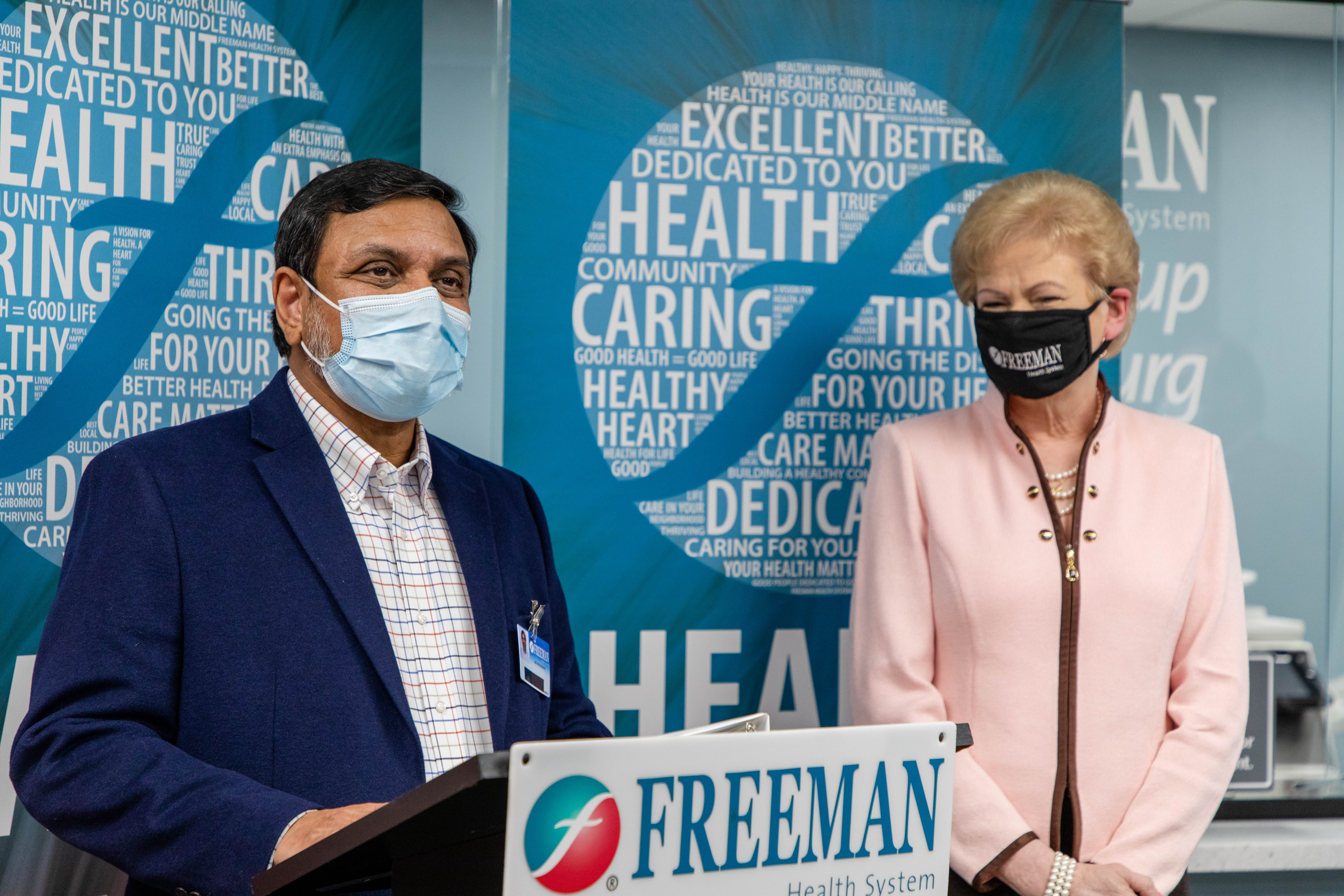 Dr. Mathew Ribbon Cutting Dr. Mathew Ribbon Cutting