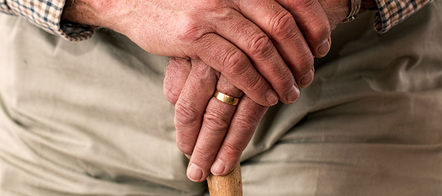 Older Patient with Cane