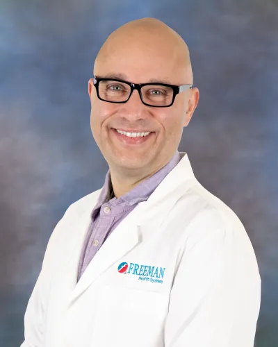 Justin Dillingham headshot, family medicine physician